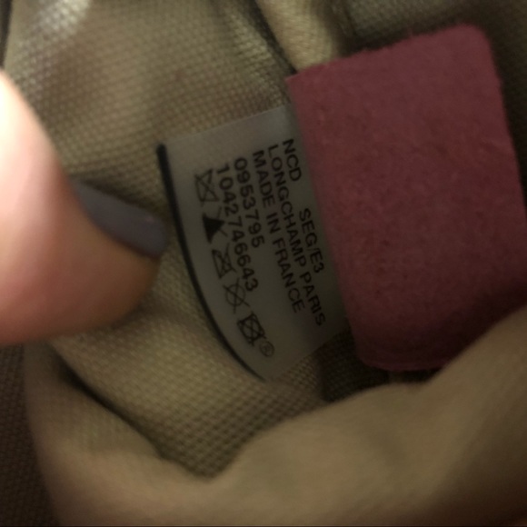 Longchamp LM Cuir Leather Wristlet Pouch p… - Picture 9 of 13